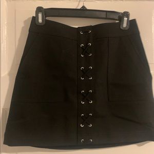 Express Black Skirt